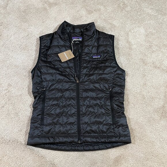 New Patagonia Men's Nano Puff Lightweight Insulated Vest Black